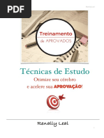 TÉCNICA DE ESTUDOS