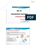 ME 101 Orthographic Projection Guide