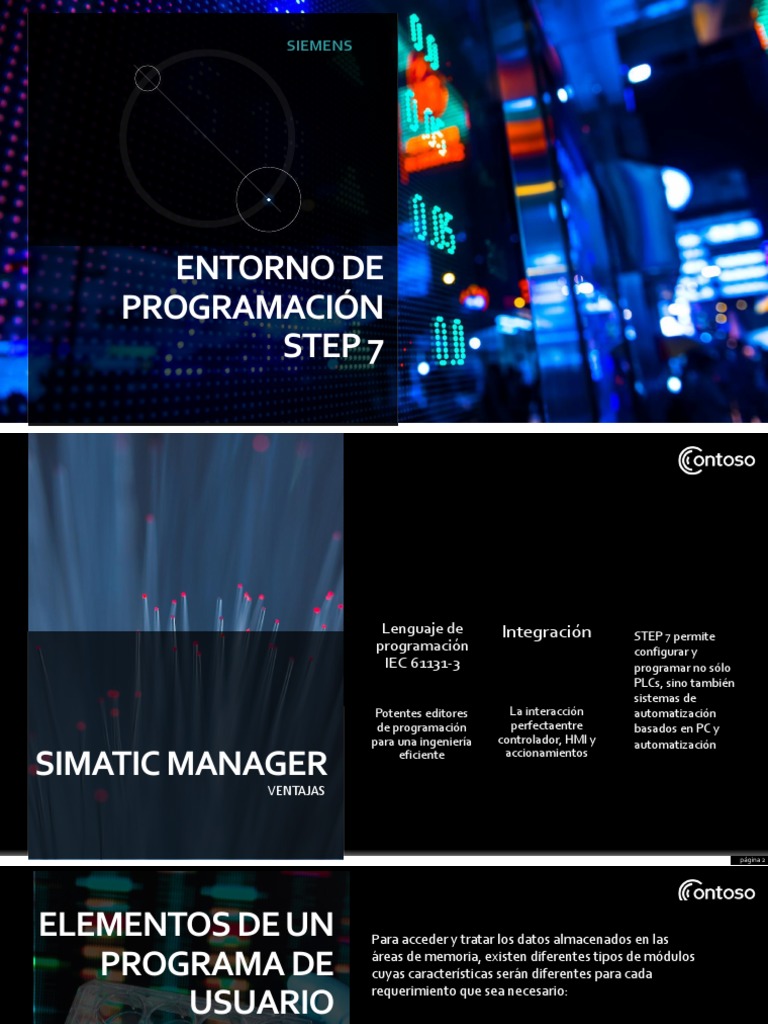 Entorno de Programación Step 7 | PDF | Programa de computadora ...