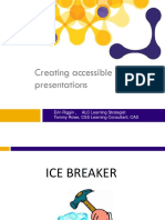 Accessible Presentations