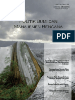 Politik Bumi Dan Manajemen Bencana