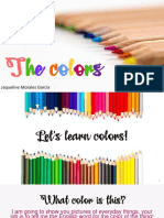 Colors in English For Kids