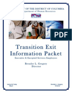 FINAL Transition Exit Information Packet