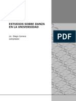 Estudios Sobre Danza en La Universidad