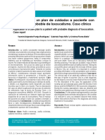 Aplicación de Un Plan de Cuidados A Paciente Con Diagnóstico Probable de Loxoscelismo. Caso Clínico