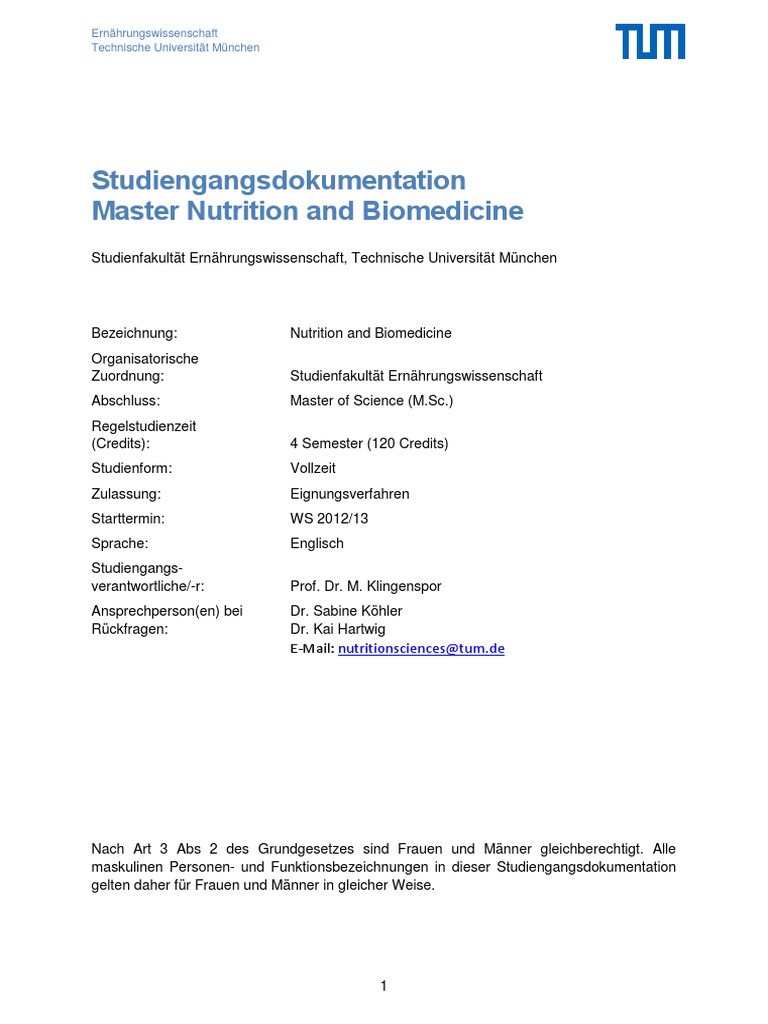 2018-06-28 Studiengangsdokumentation Sfew Senat SK | PDF