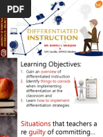 Differentiated Instruction (SHS Demo)