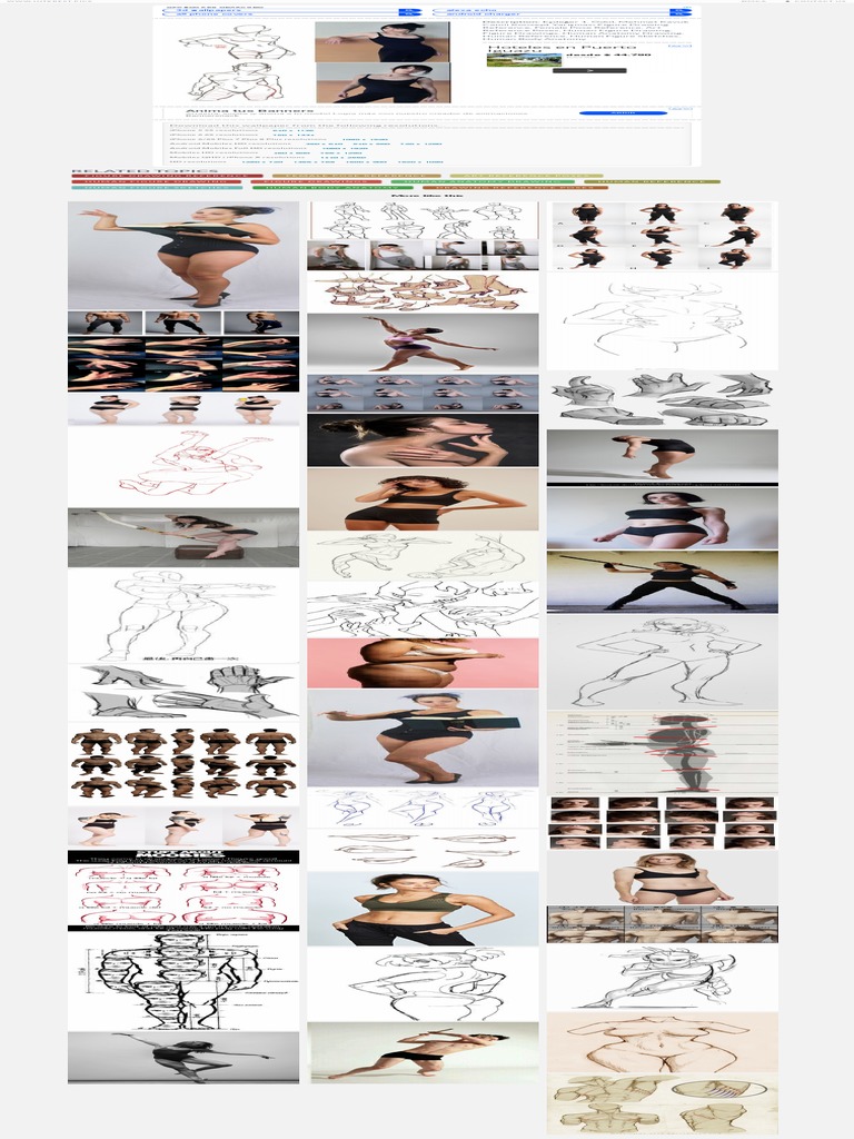 Free Human Figure Drawing References | PDF | Mobile Technology | Smart ...