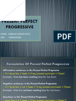 Present Perfect Progressive