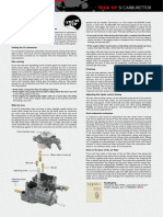 Improve SI Carburettor Performance