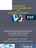 Surveilans Epidemiologi