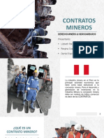 Contratos Mineros