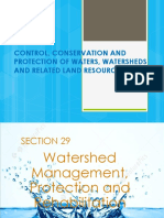 Control Conservation and Protection of Waters