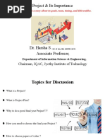 Projects What, Why and How?