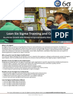 Six Sigma - Flyer