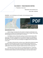 Architectural Design 9 - Thesis Research Writing: Palutang Location: Bacoor Bay