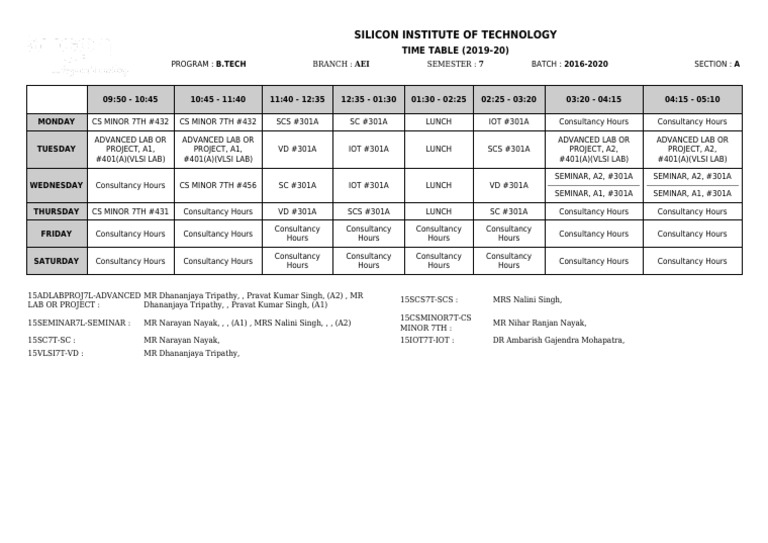 Reports Timetable - PHP | PDF
