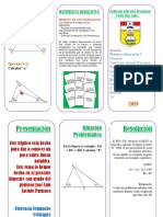 Triptico Matematica Dia Del Logro