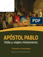 COUTSOUMPOS, Panayotis (2019). Apostol Pablo. Vida y Viajes Misioneros. Serie Biblioteca de Estudios Paulinos #2
