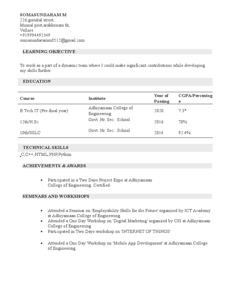 Learning Objective Somasundaram M Download Free PDF Information