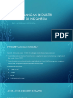 Perkembangan Industri Keramik Di Indonesia