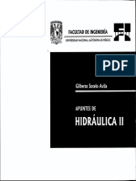 Apuntes de Hidráulica II - Gilberto Sotelo Ávila (UNAM) PDF