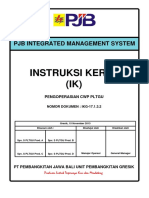 IKG-17.1.3.2 IK Pengoperasian CWP PLTGU