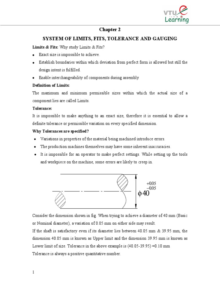 Tolerance System | PDF | Engineering Tolerance | Steel