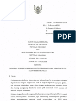 Surat Edaran Bersama Menteri Dalam Negeri dan Menteri Kominfo tentang Pedoman Pembangunan dan Penggunaan Bersama Infrastruktur Pasif Telekomunikasi Cap Menteri.pdf
