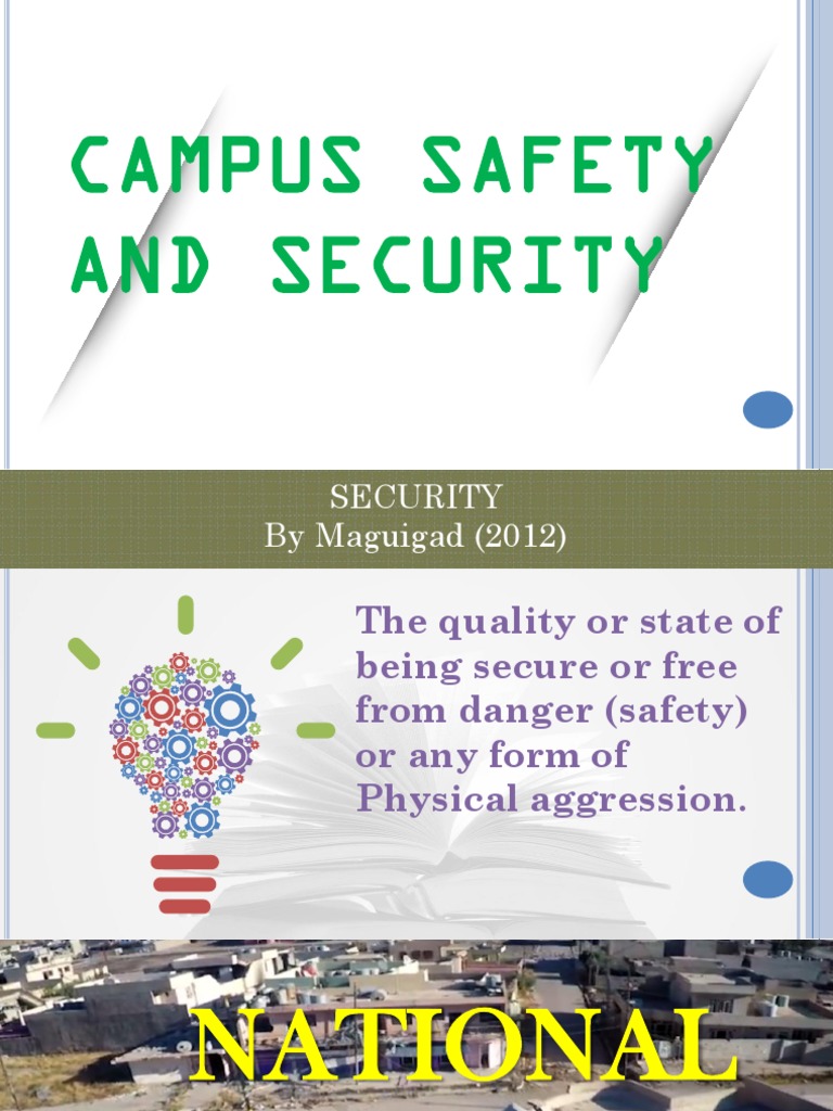 Campus Safety and Security Measures | PDF | Article Two Of The United ...