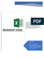 Microsoft Excel: About Topic