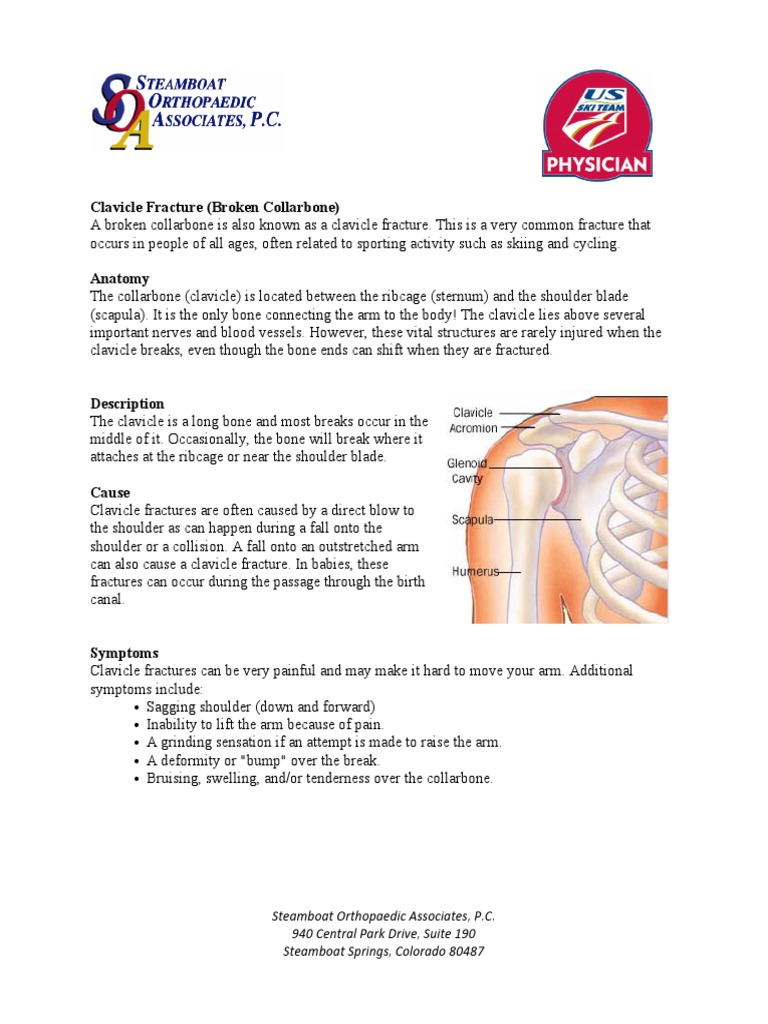 Clavicle Fracture Rehab | PDF | Diseases And Disorders ...