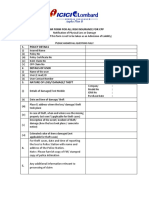 Claim Form For CPP PDF