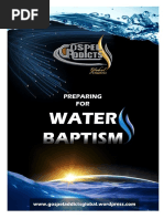 Water Baptism