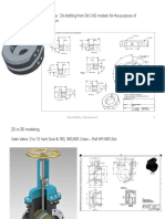 Architectural Structural Node: 2d Drafting From 3d CAD Models For The Purpose of Manufacturing and Inspection