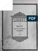 Bach's Well Tempered Clavier