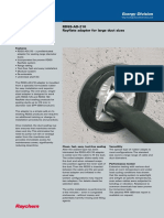 Energy Division: RDSS-AD-210 Rayflate Adapter For Large Duct Sizes