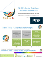 5G RAN: Design Guidelines and Key Considerations: Presenter: Ömer Bulakci (Huawei Tech. GRC), WP5 Leader