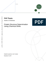 Protein Structure Determination Using Chemical Shifts: PHD Thesis