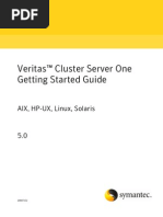 Veritas™ Cluster Server One Getting Started Guide: AIX, HP-UX, Linux, Solaris