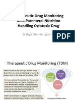 TDM, TPN, Handling Cytotoxic-2017