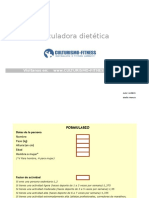 Volumen 3.074-3.264 Kcal Mantenimiento