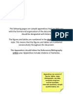 Thesis Sample Appendices Straight Numbering PDF