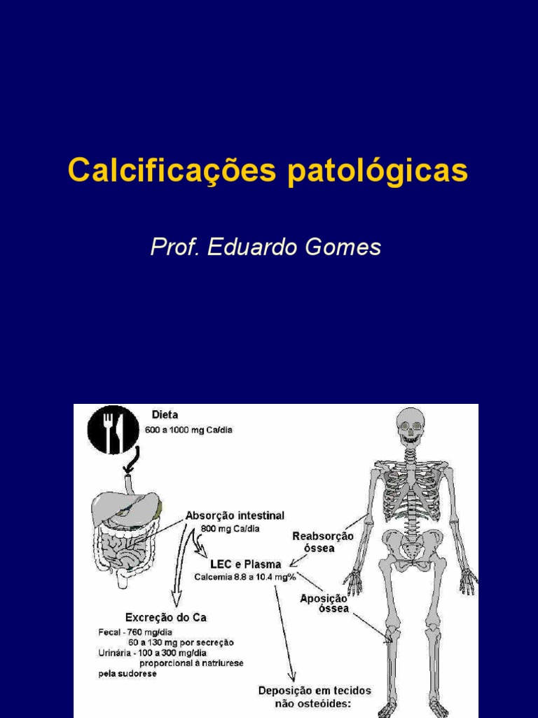 Calcificações e Pigmentações Patológicas | PDF | Porfirina | Patologia
