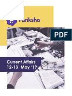 Current Affairs 12-13 May 19
