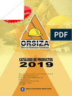 Catálogo ORSIZA 2019