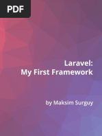 Laravel First Framework