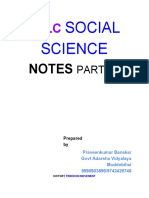 10th STD Social Science Part-Ii Notes Eng Version Praveenkumar PDF