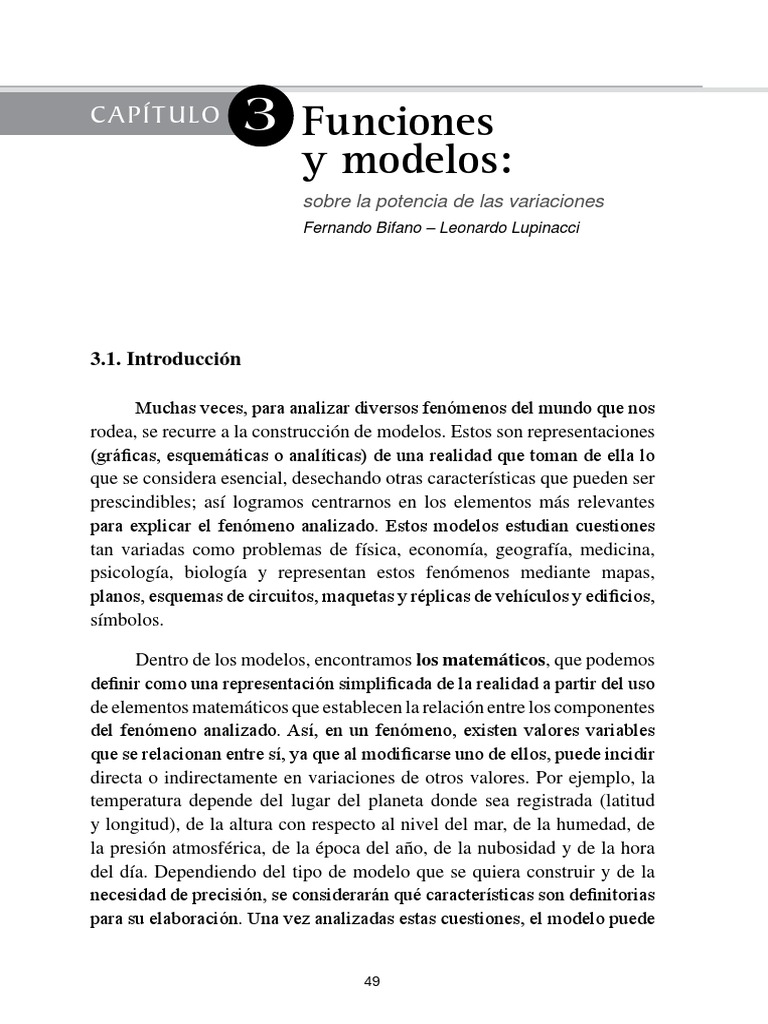 Modelización Matemática y Funciones | PDF | Fahrenheit | Celsius