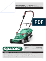 Qualcast 1600W Electric Rotary Mower Instruction Manual